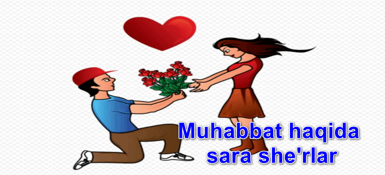 Sevgi-muhabbat haqida sara she'rlar to'plami